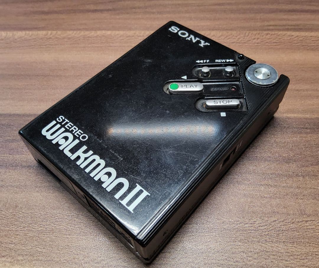 【レア！】SONY ウォークマン WM-2 ブラック 整備済完全動作品