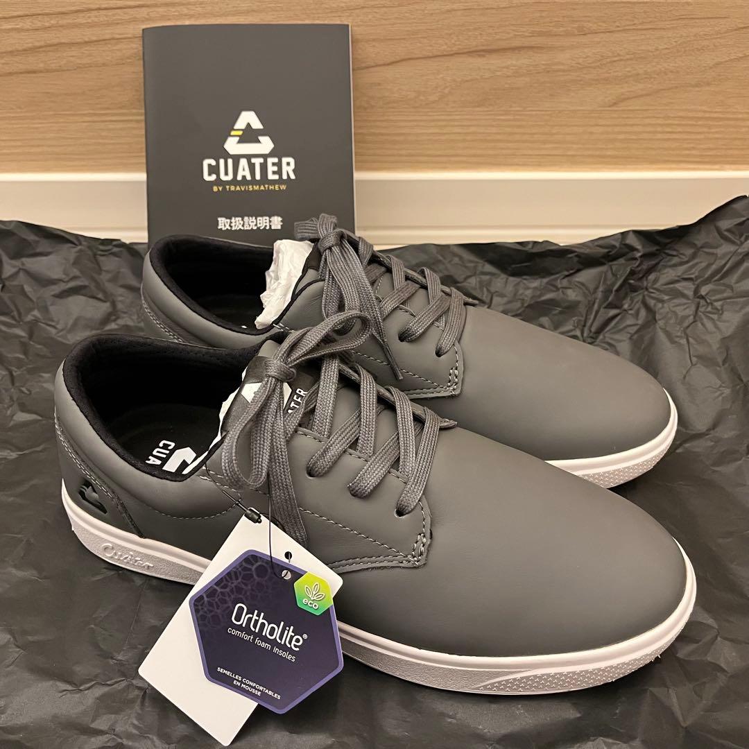 新品★TRAVISMATHEW CUATERゴルフシューズ26.5cm 灰色×白