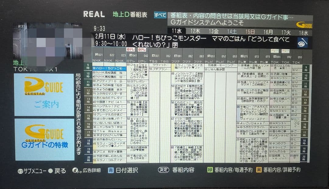 MITSUBISHI　REAL　DVR-BZ350　BD/HDDレコーダー