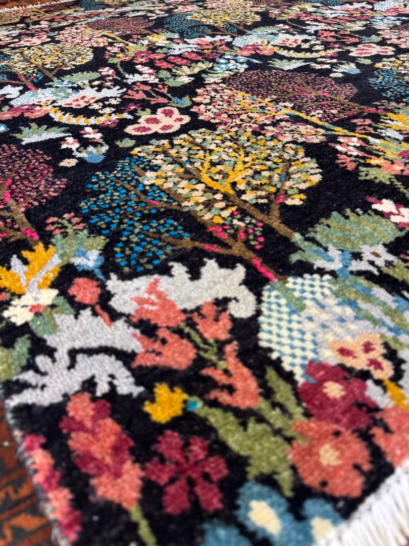 ペルシャ 手織り ラグ ( Tree of Life )