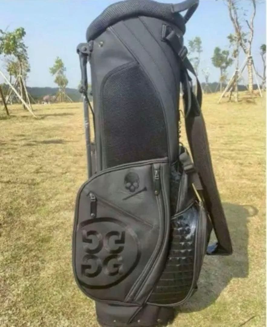 G/FORE ゴルフキャディバッグ 黒白2色 ジーフォア ゴルフバッグ