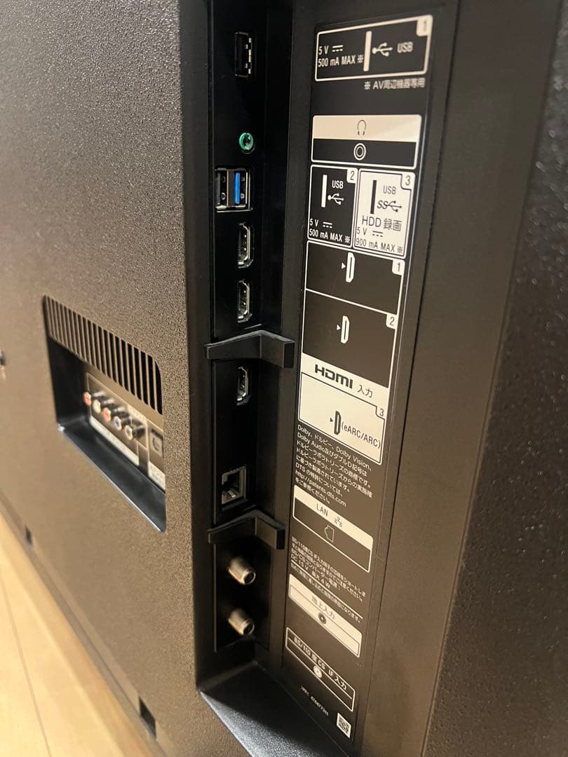 【訳あり】説明読んでください BRAVIA KJ-55X8550G