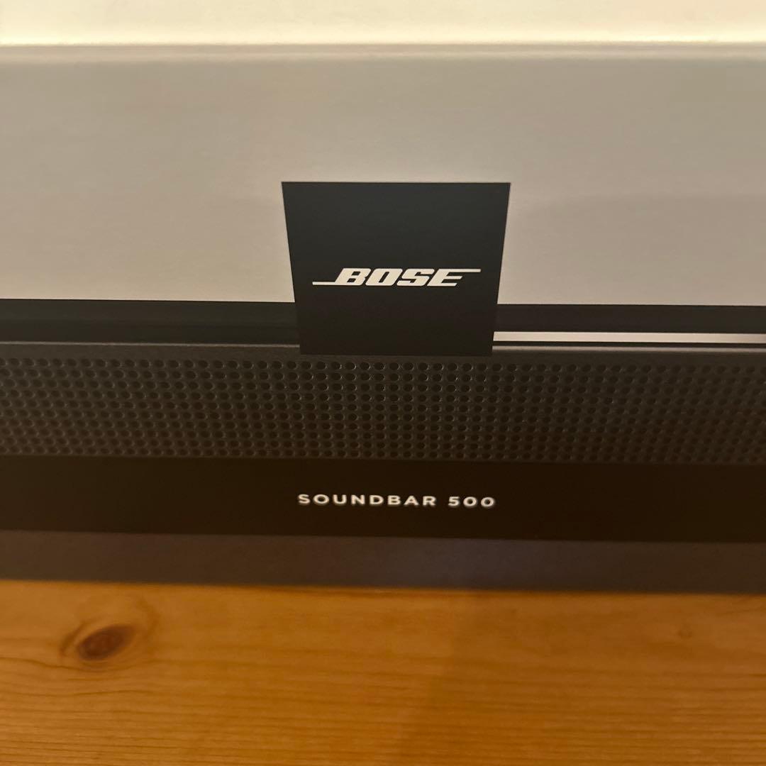 Bose Black SOUNDBAR 500/ホームシアター （サウンドバー）