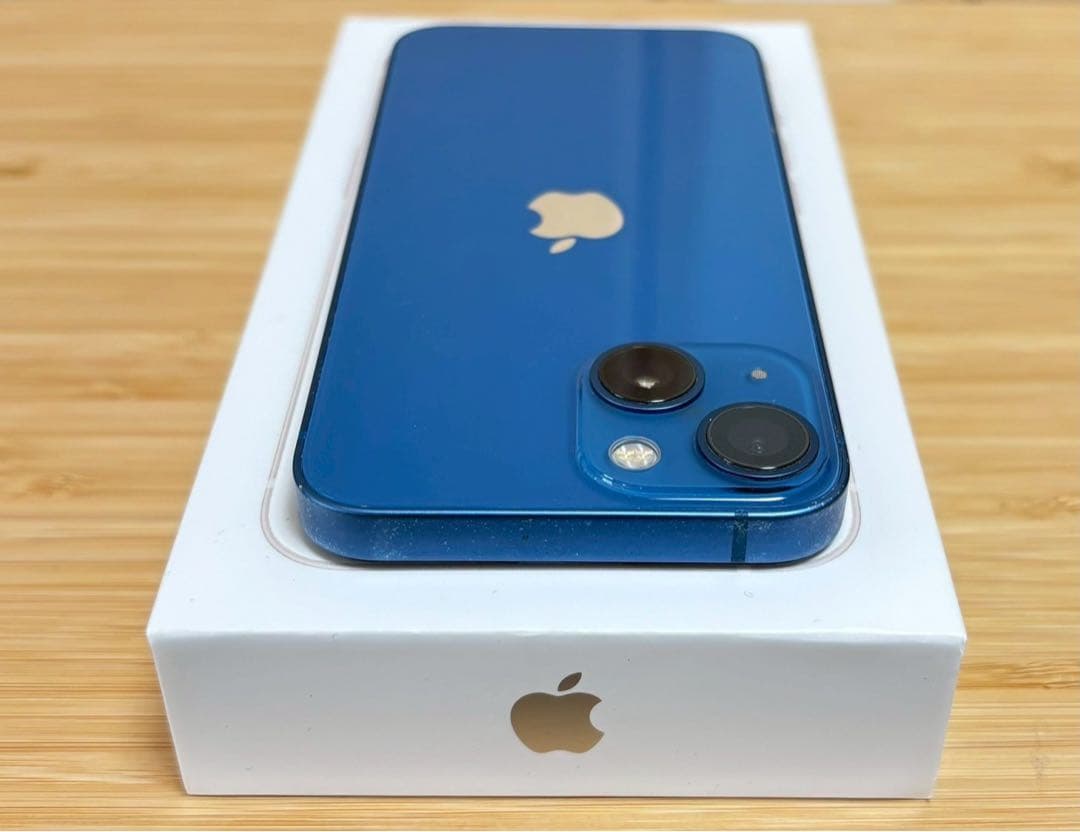 【美品】iPhone 13 mini 128GB ブルー　SIMフリー　本体