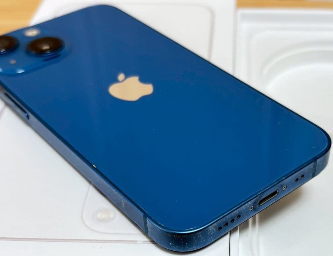 【美品】iPhone 13 mini 128GB ブルー　SIMフリー　本体