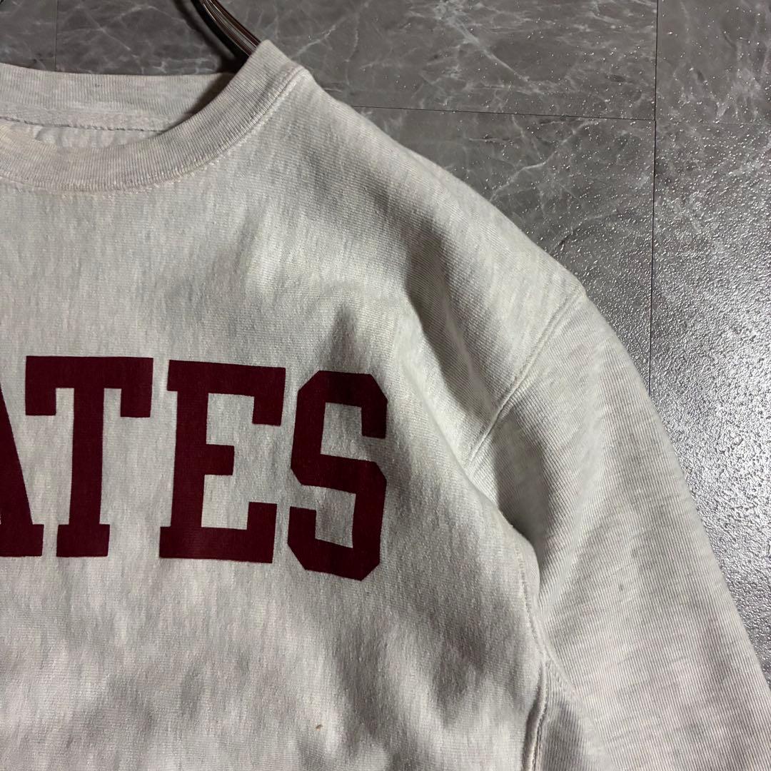 00s Champion リバースウィーブ カレッジロゴプリント スウェット M
