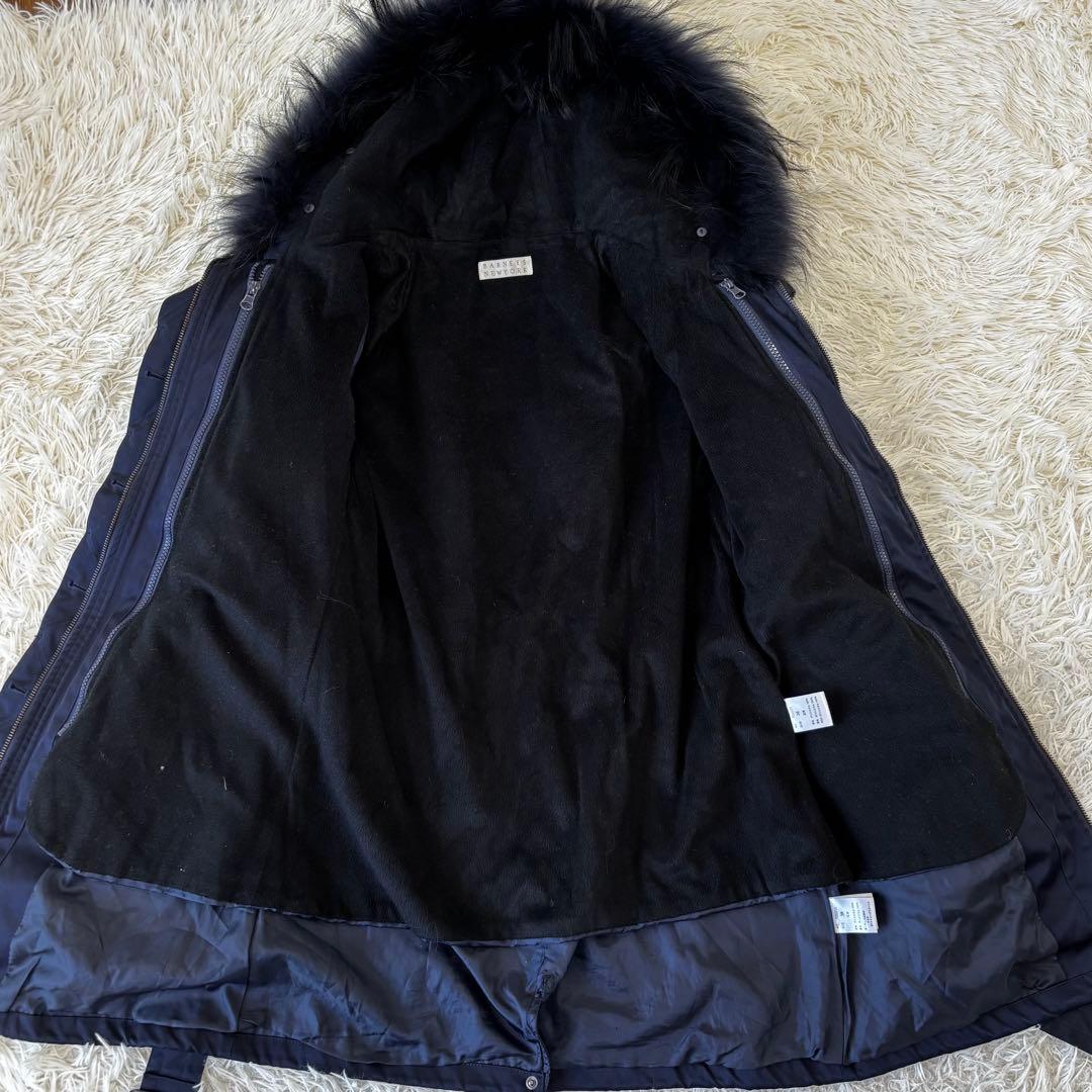 BARNEYS NEWYORK ✨5way撥水モッズコート　ベルテッド　ファー