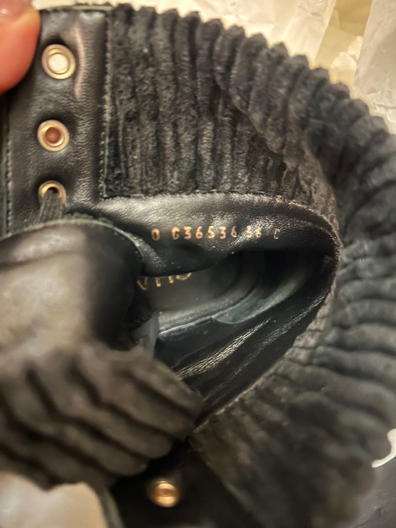 Chanel レースアップブーツ　36サイズ