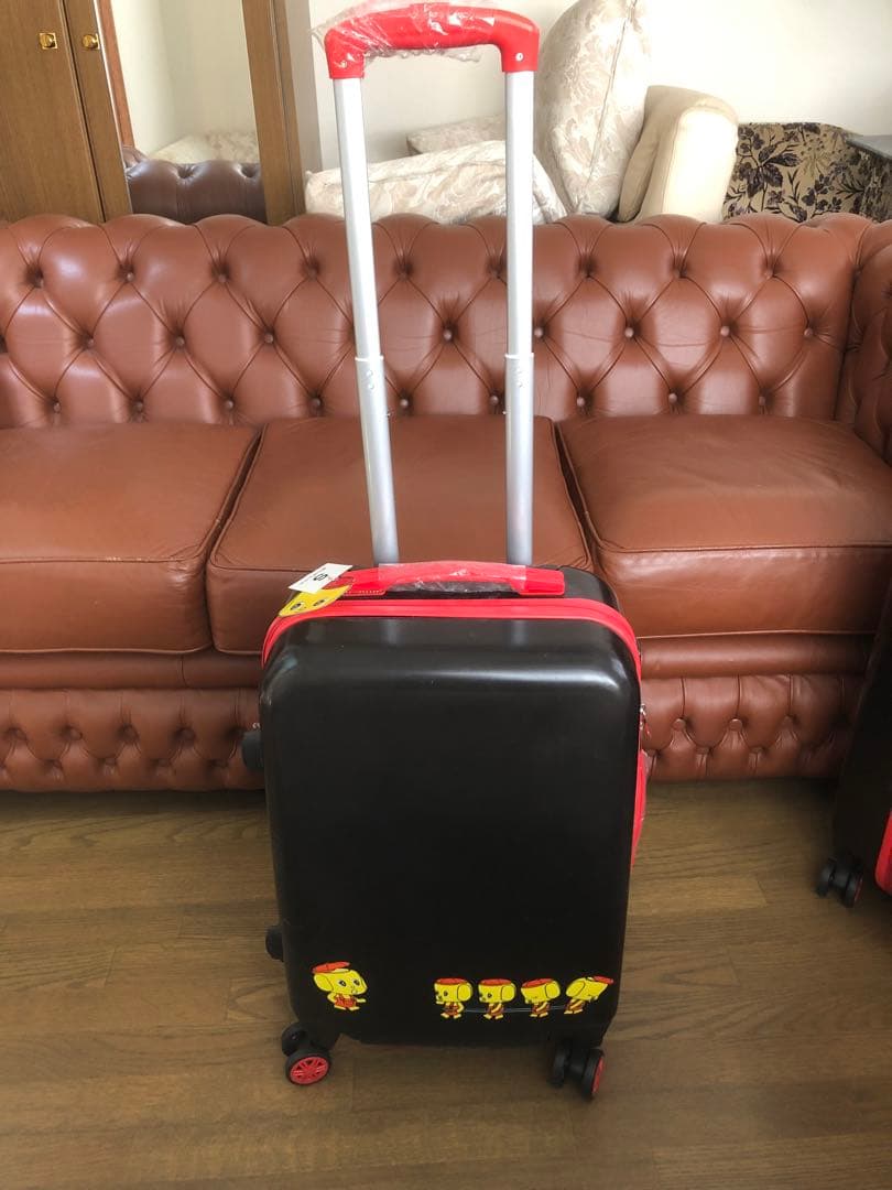 希少♦️フエキくん♦️キャリーバック♦️ブラックM♦️どうぶつのり♦️送料込