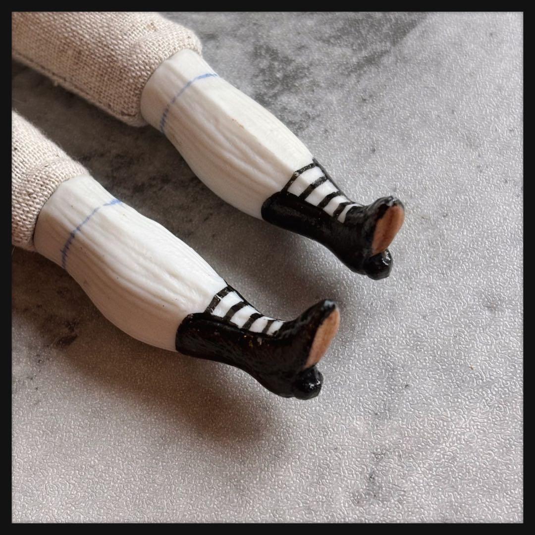 アンティーク　ブロンド　パリアンドール ビスクドール　チャイナヘッドドール