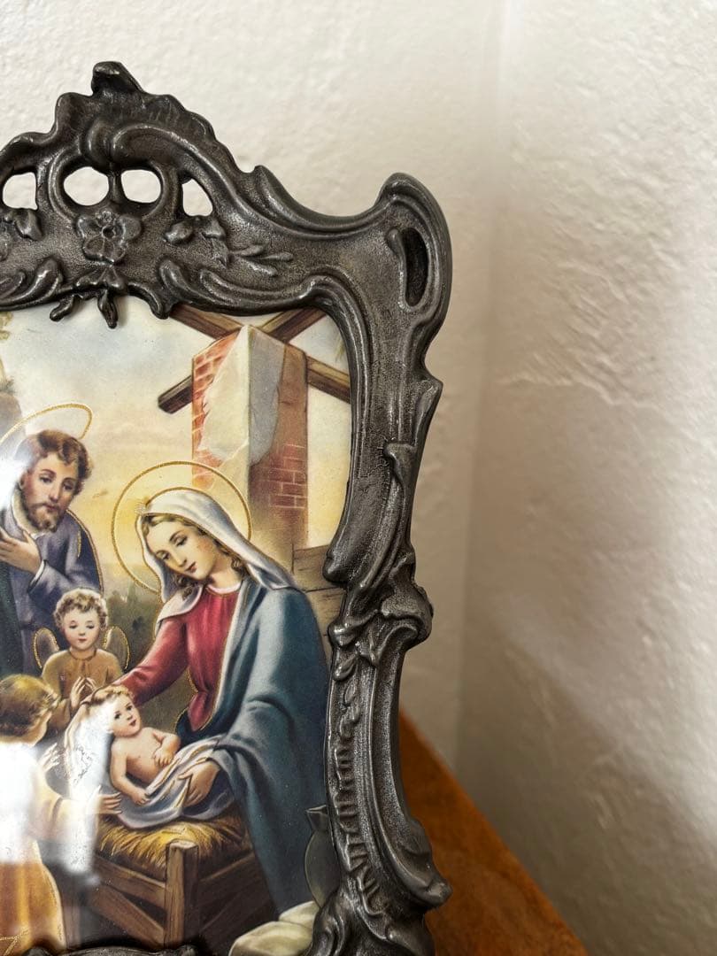 フランス　蚤の市　フレーム　ブロカント