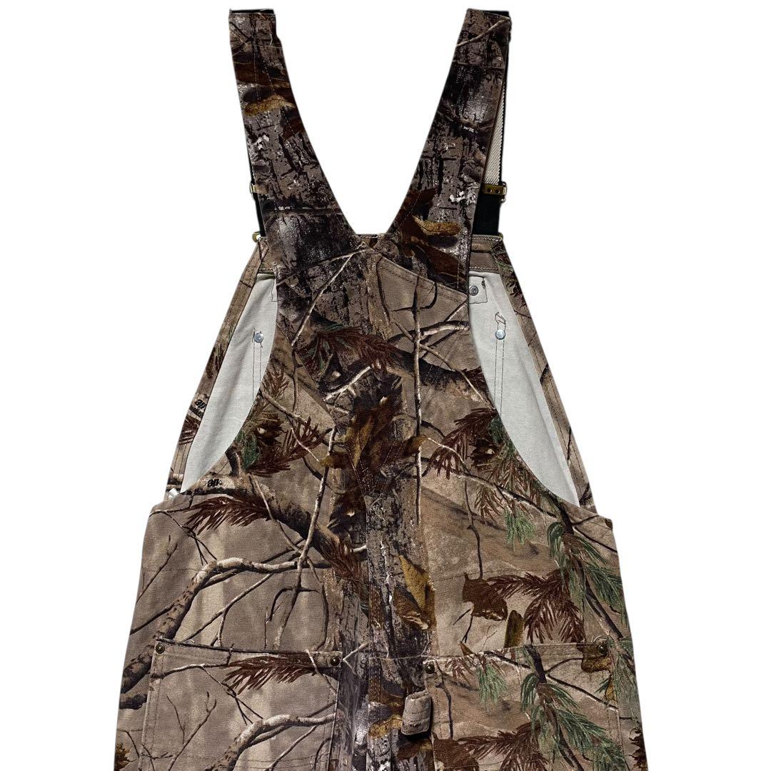 カーハート ダブルニー リアルツリー カモ ペインター ダック オーバーオール