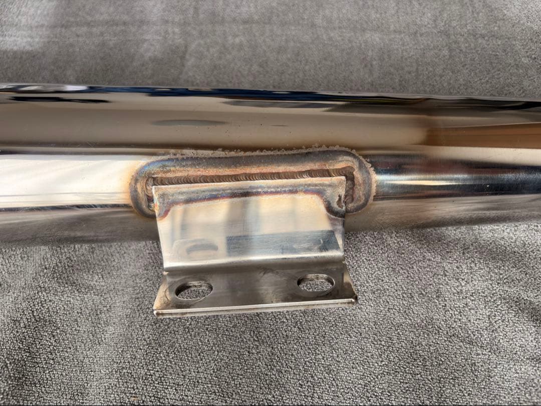 シムズクラフト トラディショナルメガホンマフラー SR400