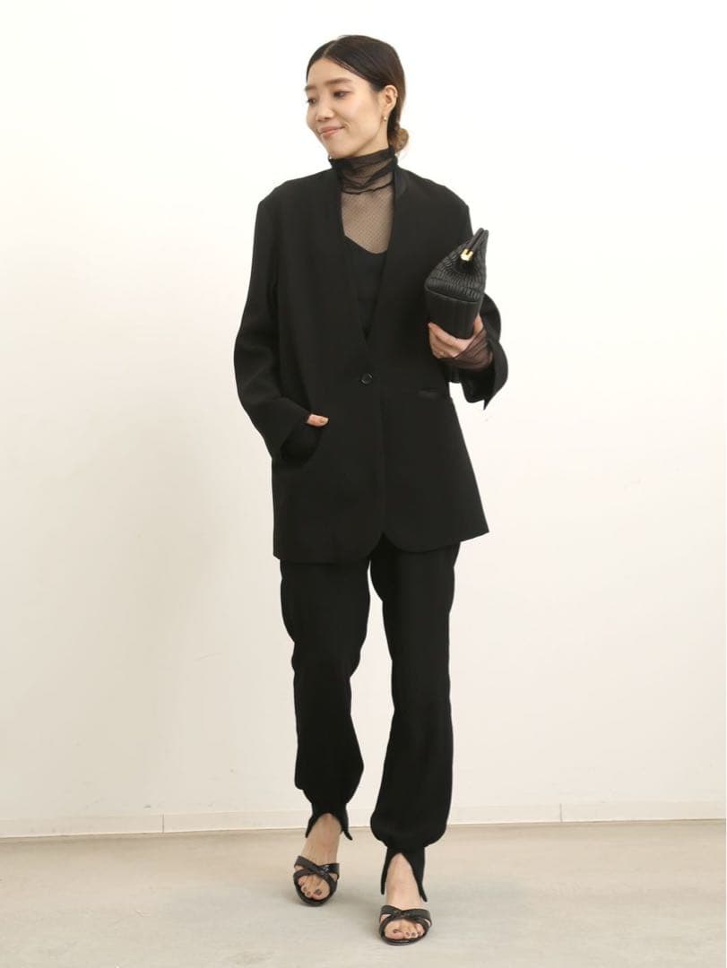 L'Appartement Col Pierrot ブラウスキャミソールセット