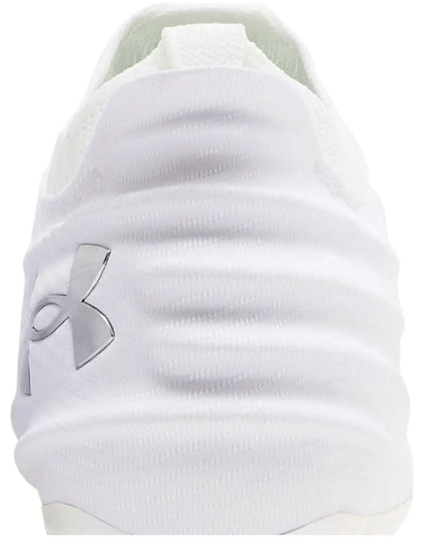 アンダーアーマー 27 アメフト スパイク シューズ 白 靴 クリート