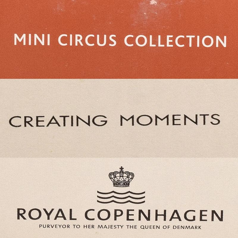ロイヤルコペンハーゲン　ミニサーカスコレクション　アシカとボール　V　R7833