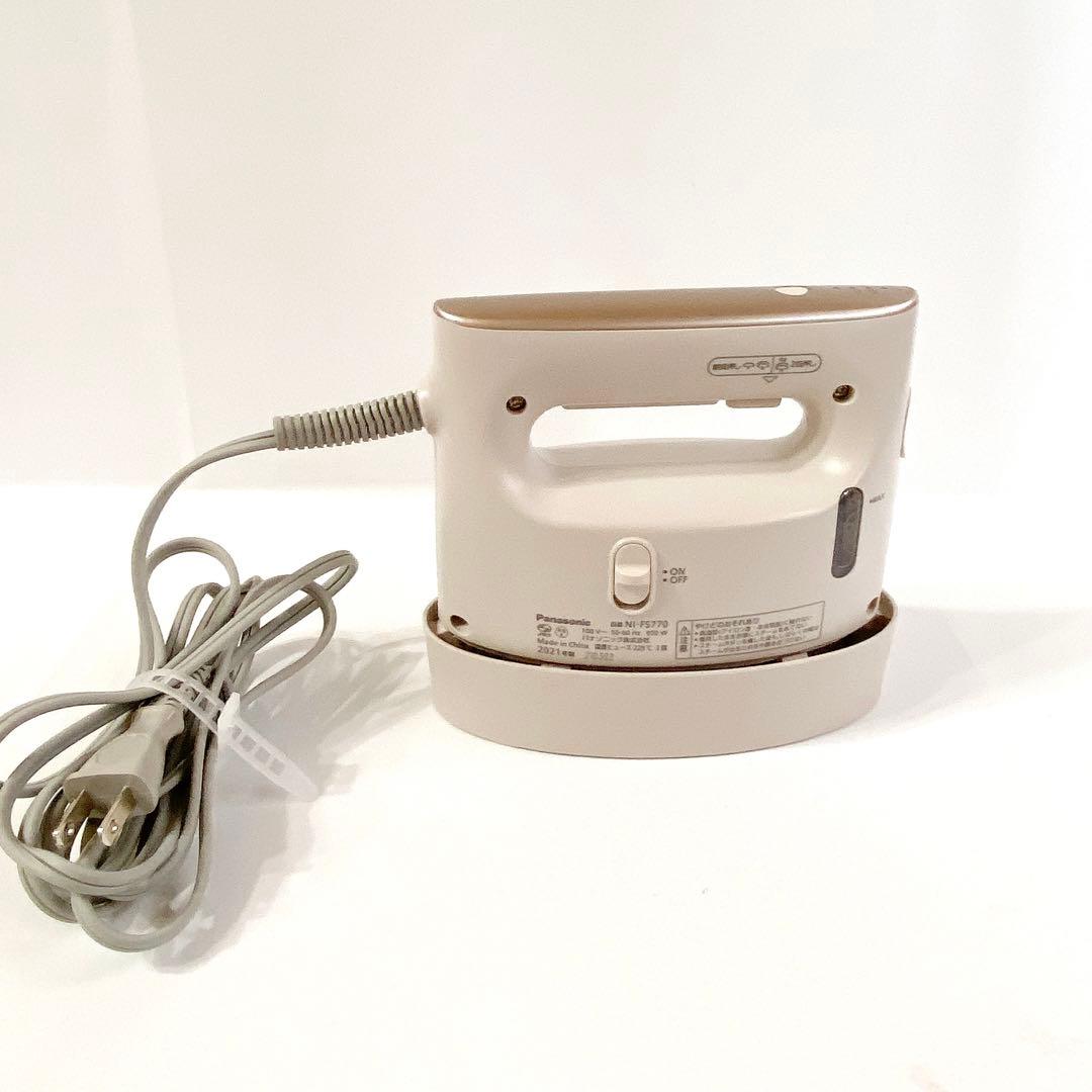 ほぼ未使用 パナソニック NI-FS770-C ベージュ アイロン