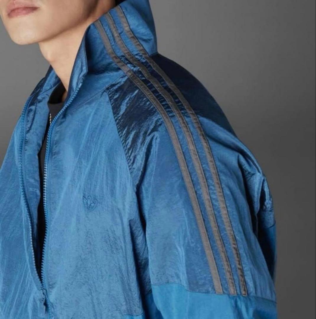 【adidas BLUE VERSION】新品BBブロックドトラックトップXS