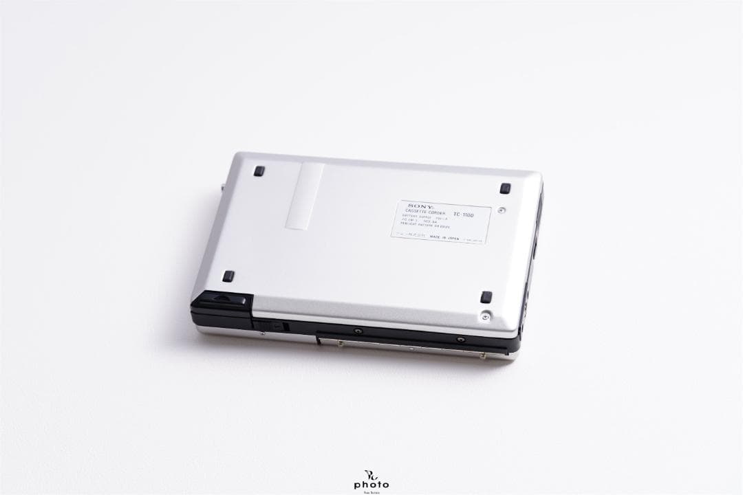 SONY メタルボディ モノラル仕様 カセットレコーダー TC-1100 S