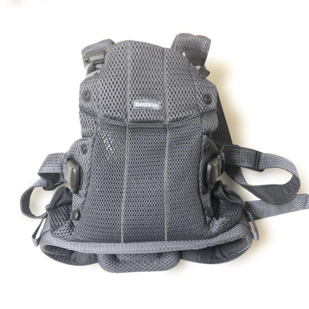 美品BABYBJORN ベビービョルン　ハーモニー　抱っこ紐　アンスラサイト