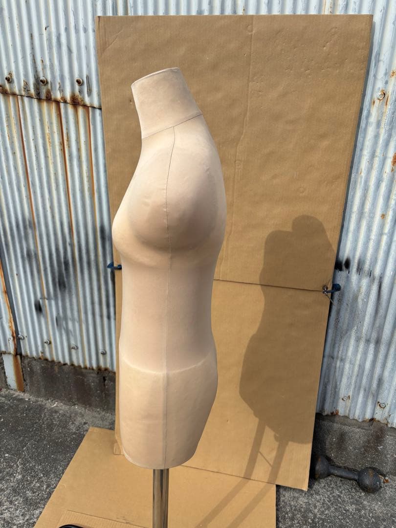 アンティークな和装トルソー　べージュ着付けマネキン 和装ボディ女性用 着物着付け