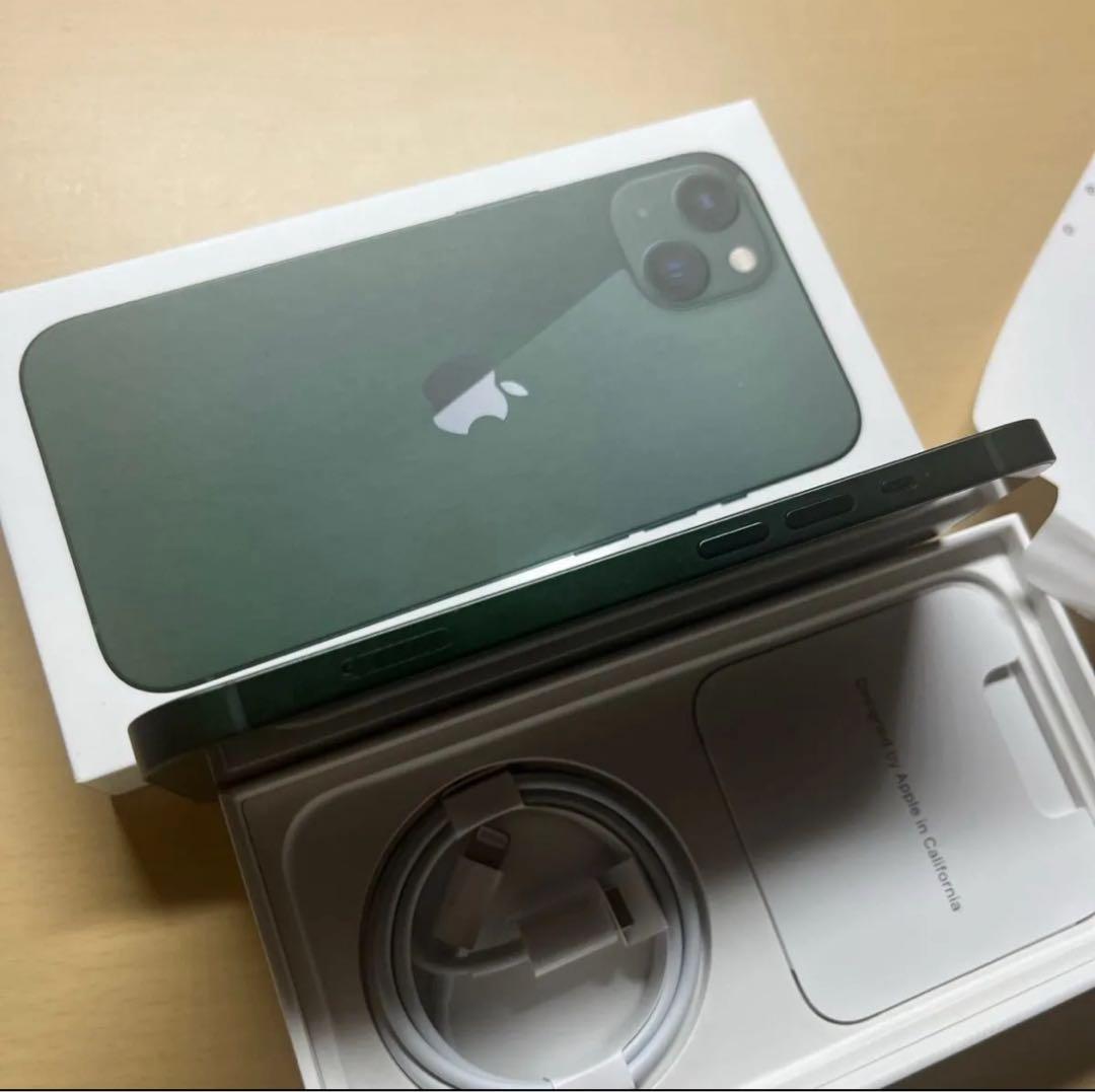 iPhone13 256GB SIMフリー　バッテリー最大容量100% 割れなし