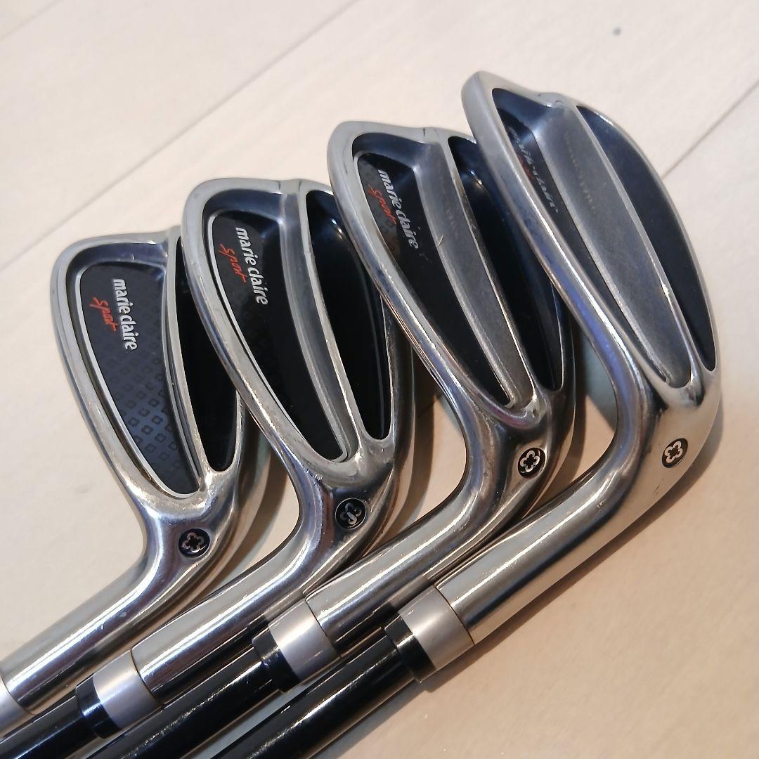 marie claire sport レディースゴルフクラブのみ８本セット