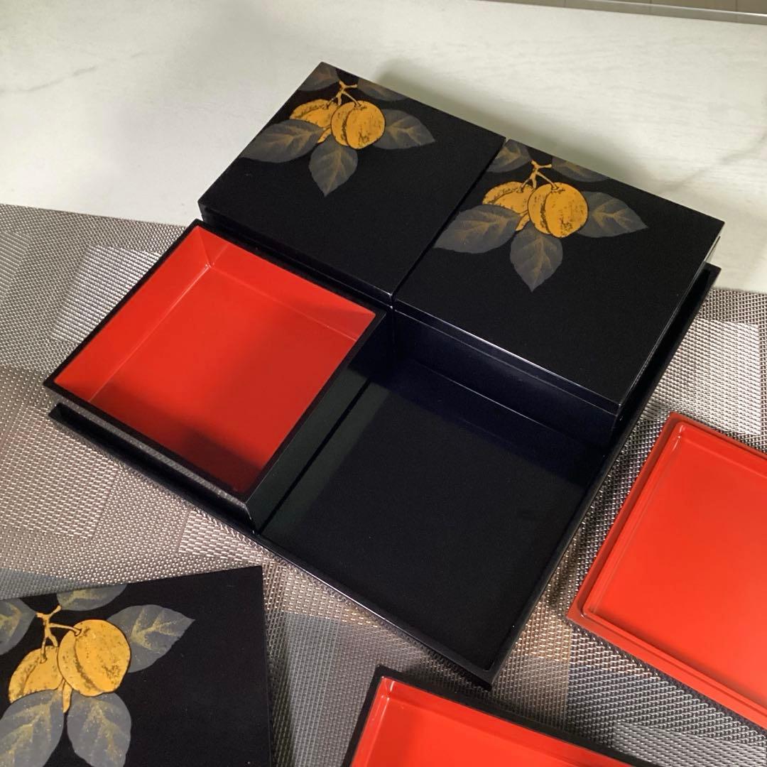 『スタうー特価』　輪島塗　蓋物　4箱　お盆　おせち　etc