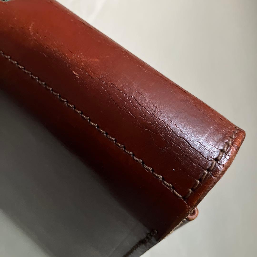 ロイドフットウェア　ロイズラゲッジ　ブライドルレザー　ブリーフケース イギリス製