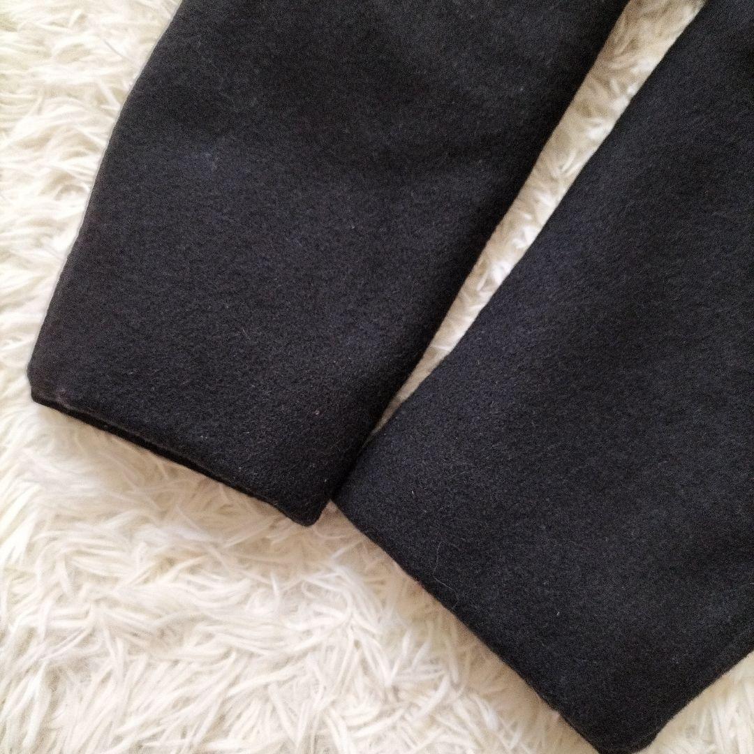 美品 USA製 ショット 740N メルトンウール ピーコート ブラック 20