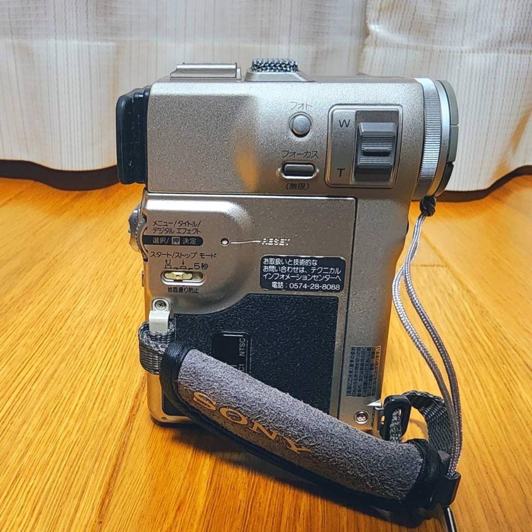 【動作確認済】高画質 SONY MiniDV ビデオカメラ DCR-PC1