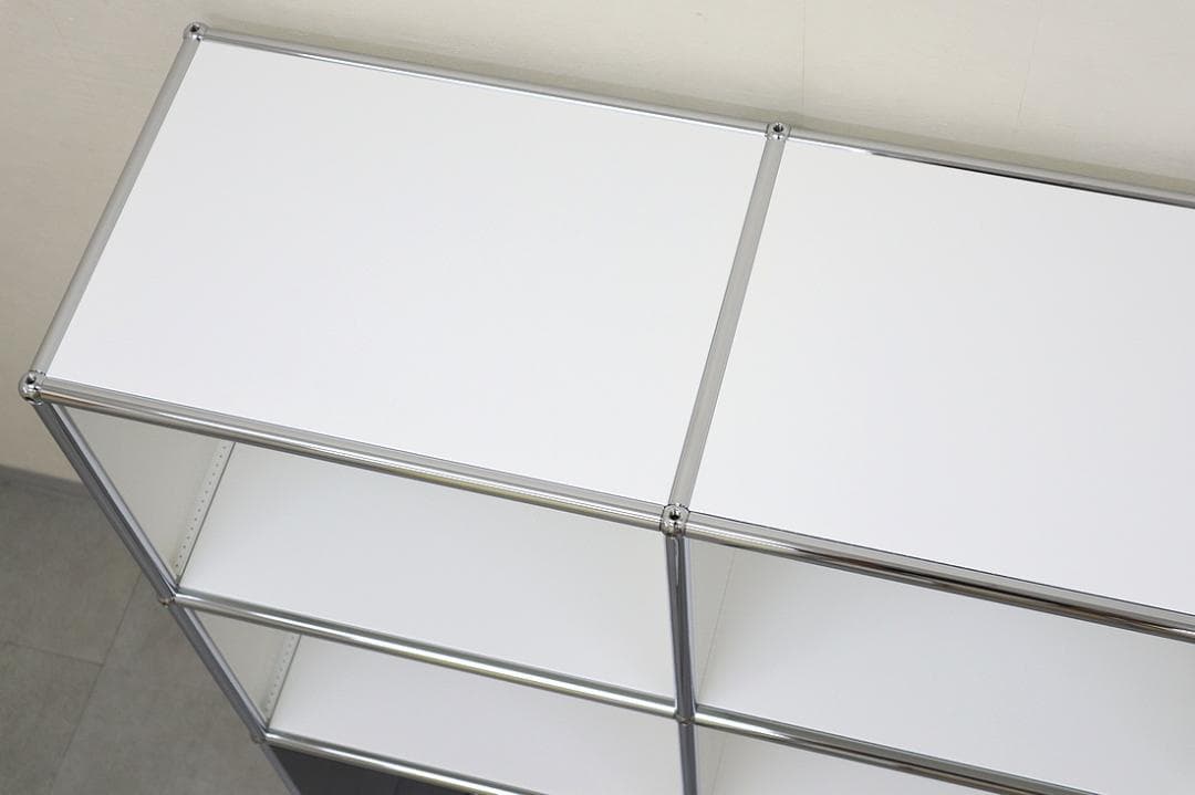 b 極美品 USM Haller ハラー キャビネット 3列3段 書棚 飾り棚