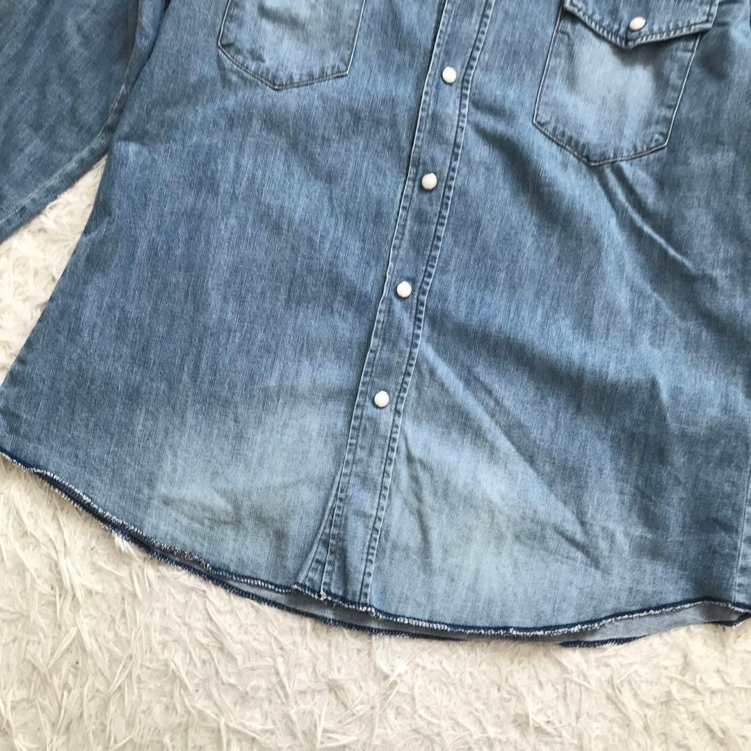 マイウィークネス Billy Shirt デニムシャツM オーバーサイズ