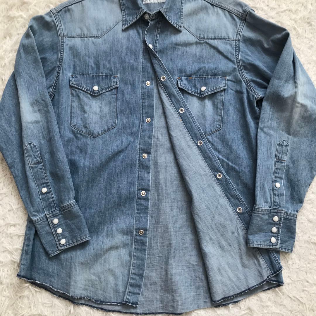 マイウィークネス Billy Shirt デニムシャツM オーバーサイズ