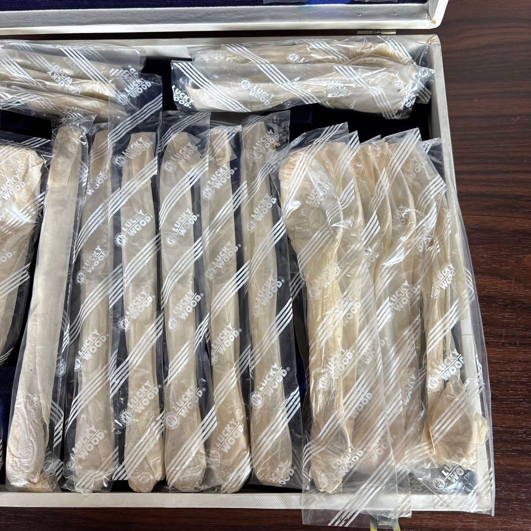 【未使用】ラッキーウッド オルレアン カトラリーセット 24P