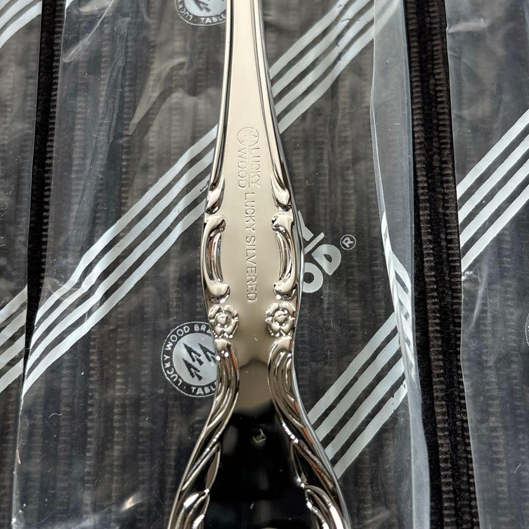 【未使用】ラッキーウッド オルレアン カトラリーセット 24P