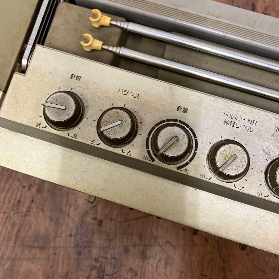 D-1 ジャンク品 昭和レトロ 東芝 ボムビート RT-S78 ラジカセ