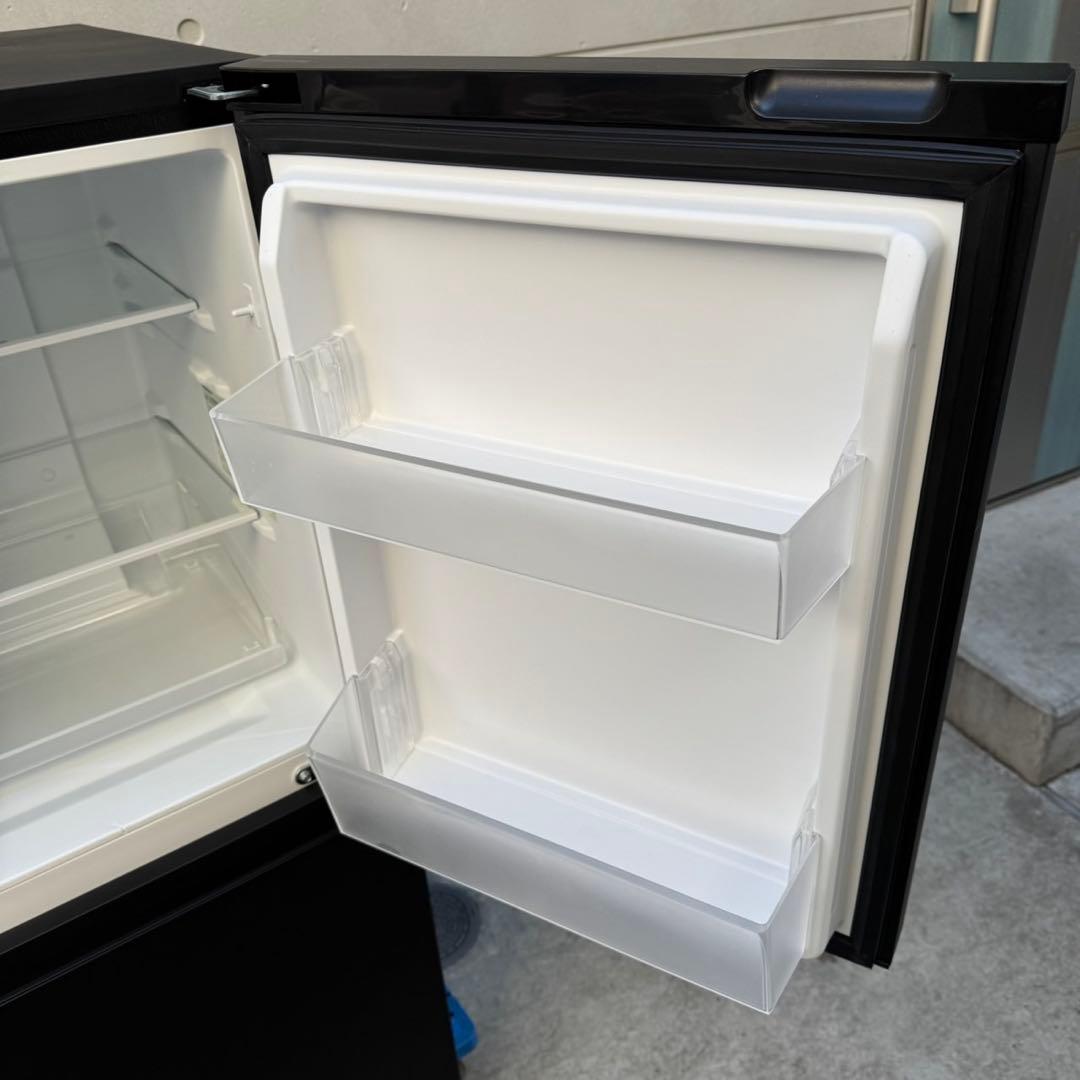 108⭐️2023年製美品★パナソニック冷蔵庫　ブラック黒インバーター　一人暮らし