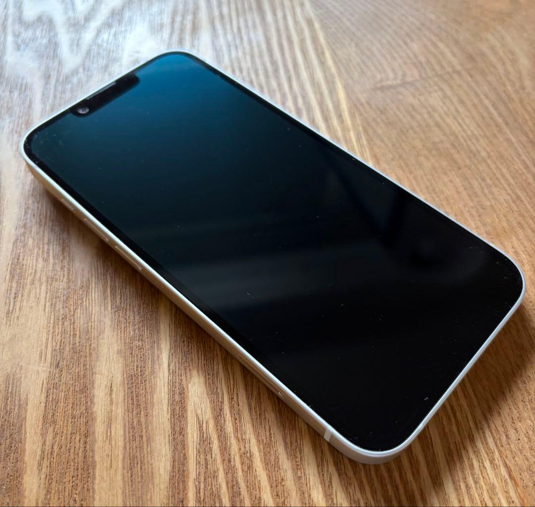 iPhone14 スターライト 256GB SIMフリー バッテリー84%