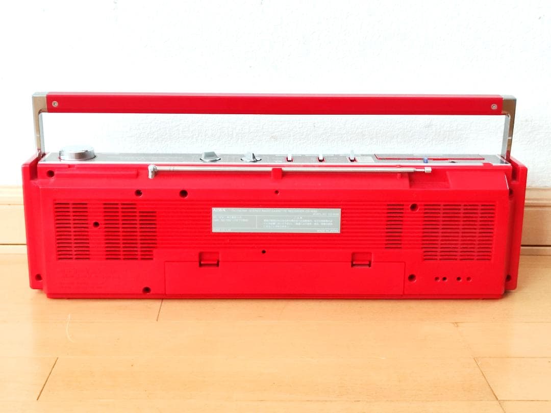 【ジャンク】 AIWA ラジカセ CS-W88 アイワ 外装良好