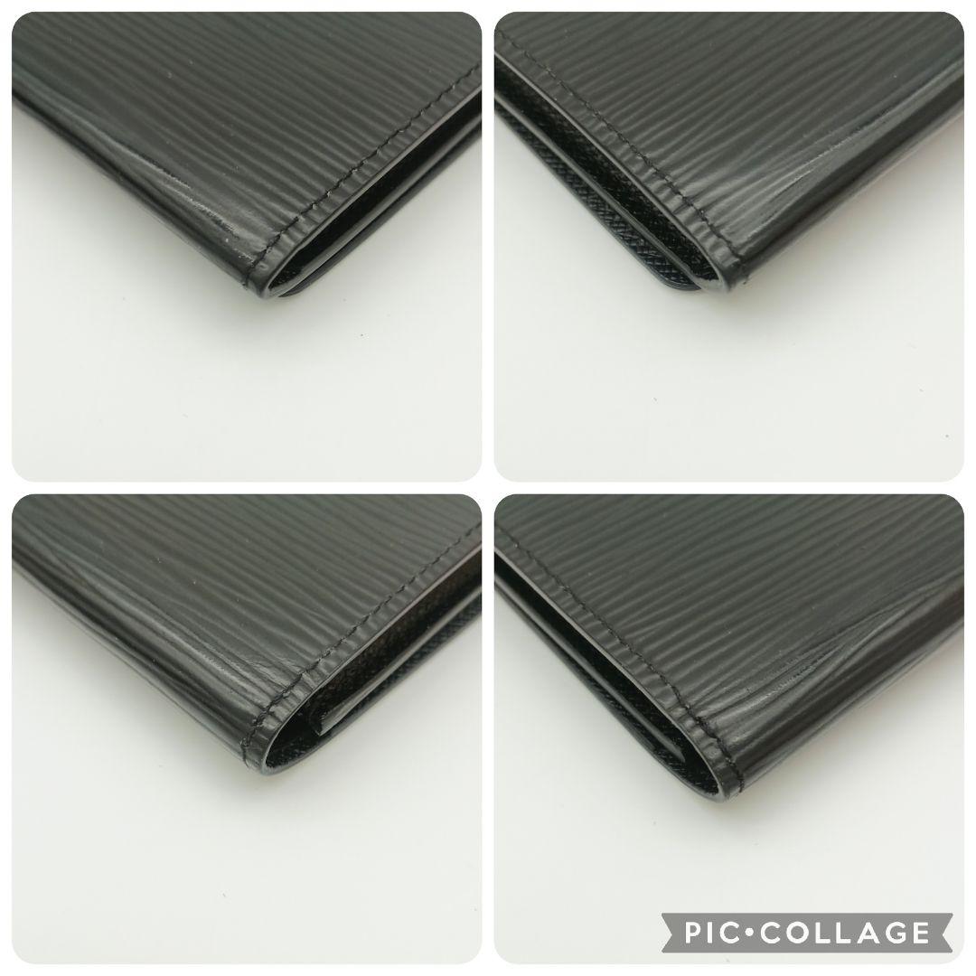 【美品SS】ルイヴィトン　カルトドゥヴィジット　エピ　ノワール　黒　名刺入れ