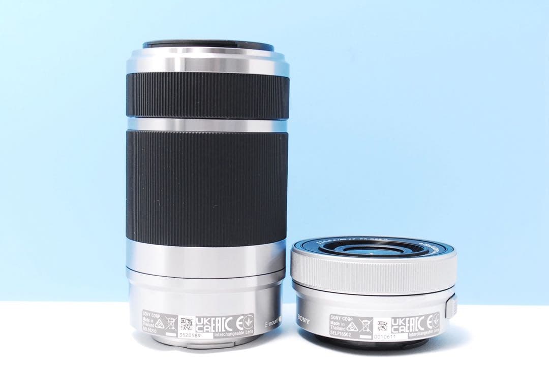 【新品級美品】SONY ZV-E10Ⅱ ダブルズームセット ホワイト 付属品完備