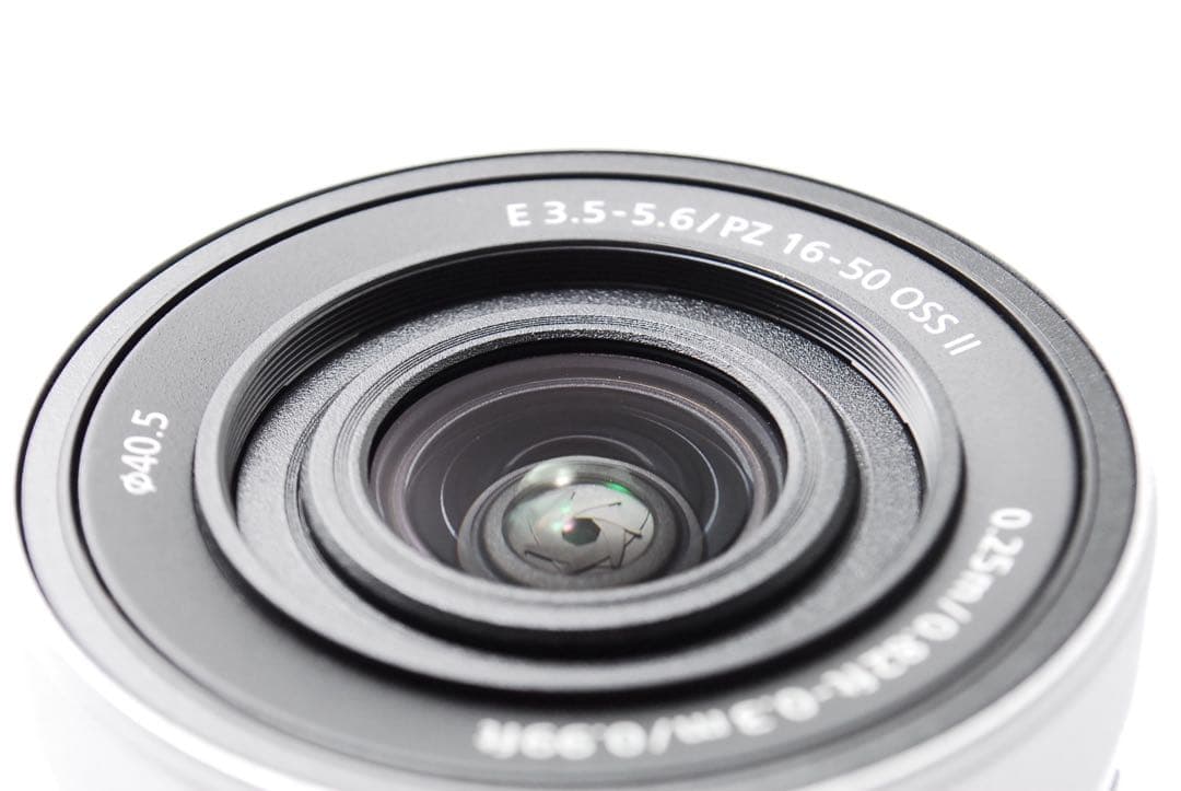 【新品級美品】SONY ZV-E10Ⅱ ダブルズームセット ホワイト 付属品完備