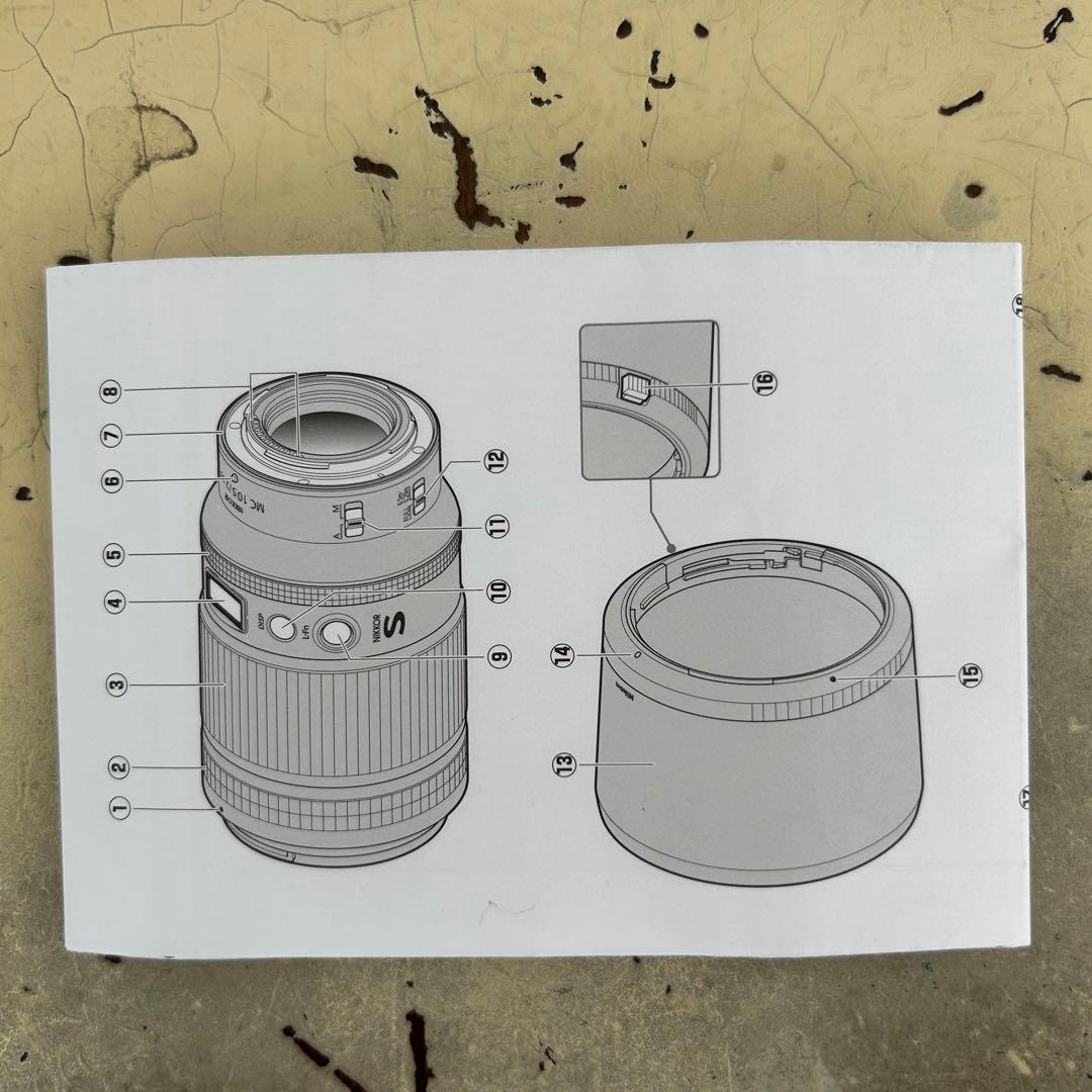 NIKKOR Z MC 105mm f/2.8 VR S ほぼ未使用品