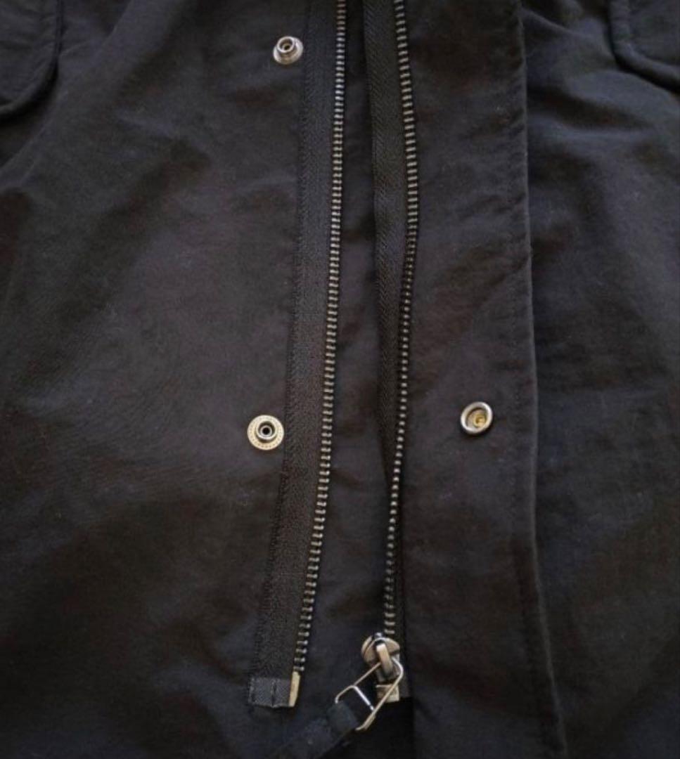 極美品　ZARA モッズコート　ブラック　フィッシュテール　オーバースローサイズ