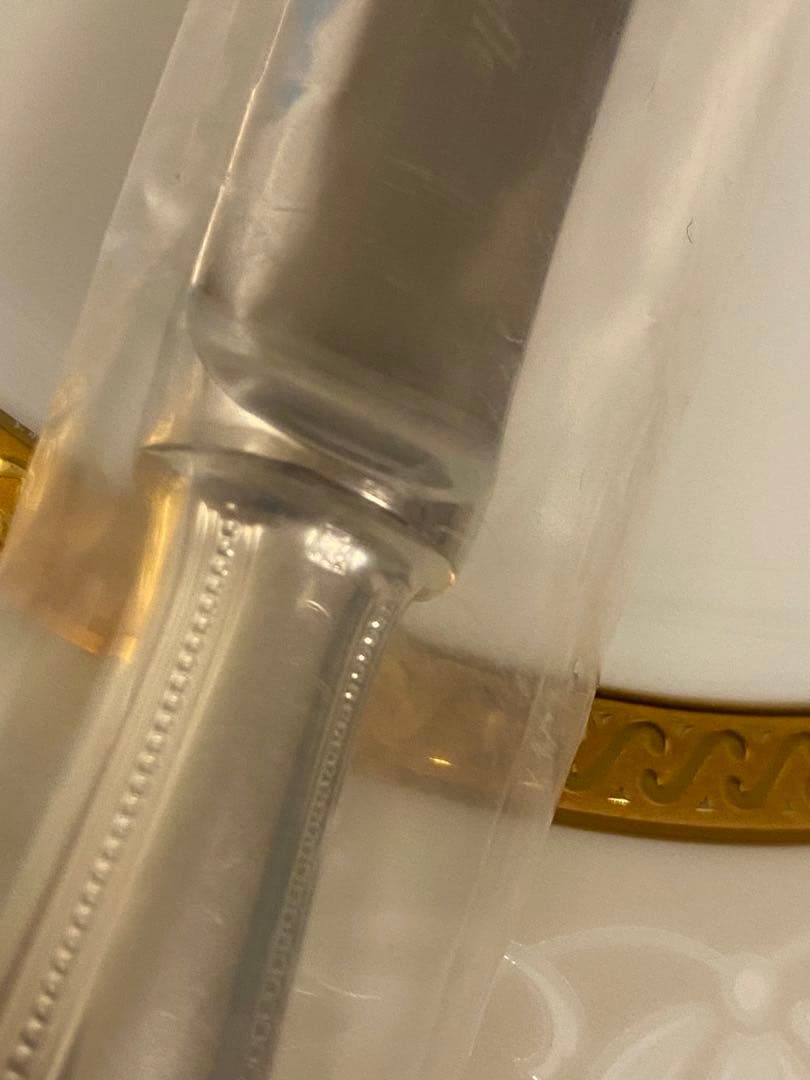 【クーシャンクーさま専用商品】クリストフル パール デザートナイフ ペアセット