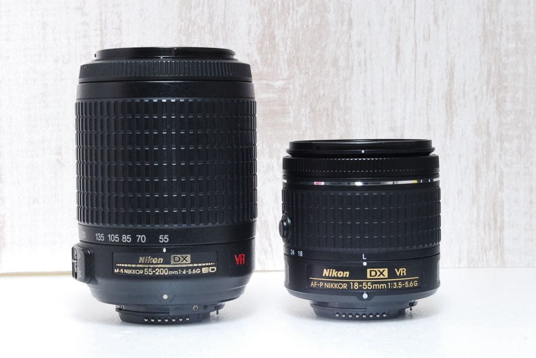 ❤️美品❤️ショット数少❤️Wi-Fi搭載❤️ダブルレンズ Nikon D5600
