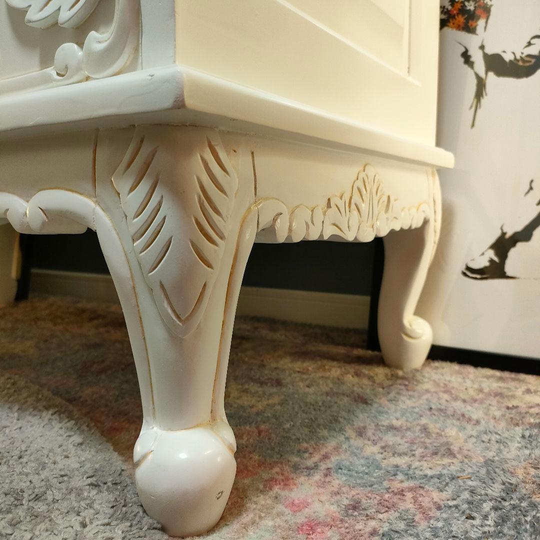 ビオレッタシリーズ猫脚 チェスト フレンチアンティーク 姫系 高級クラシック