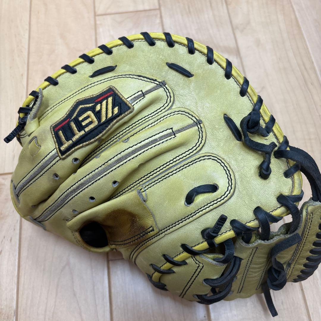 ゼット　プロステイタス　オーダー　プロモデル 硬式グローブ イエロー