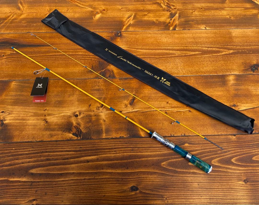 新品未使用　トラウトロッド　スピニングロッド　56UL スタビライズドウッド
